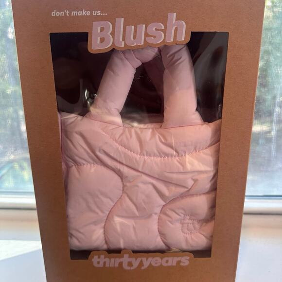 Thirty Years NIB Mini Drift Tote Blush Limited Edition Purse Bag Collectors Box - Picture 5 of 9